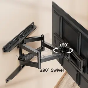 Full Motion TV Wall Mount For 32-75” Flat Curved Screen TVS