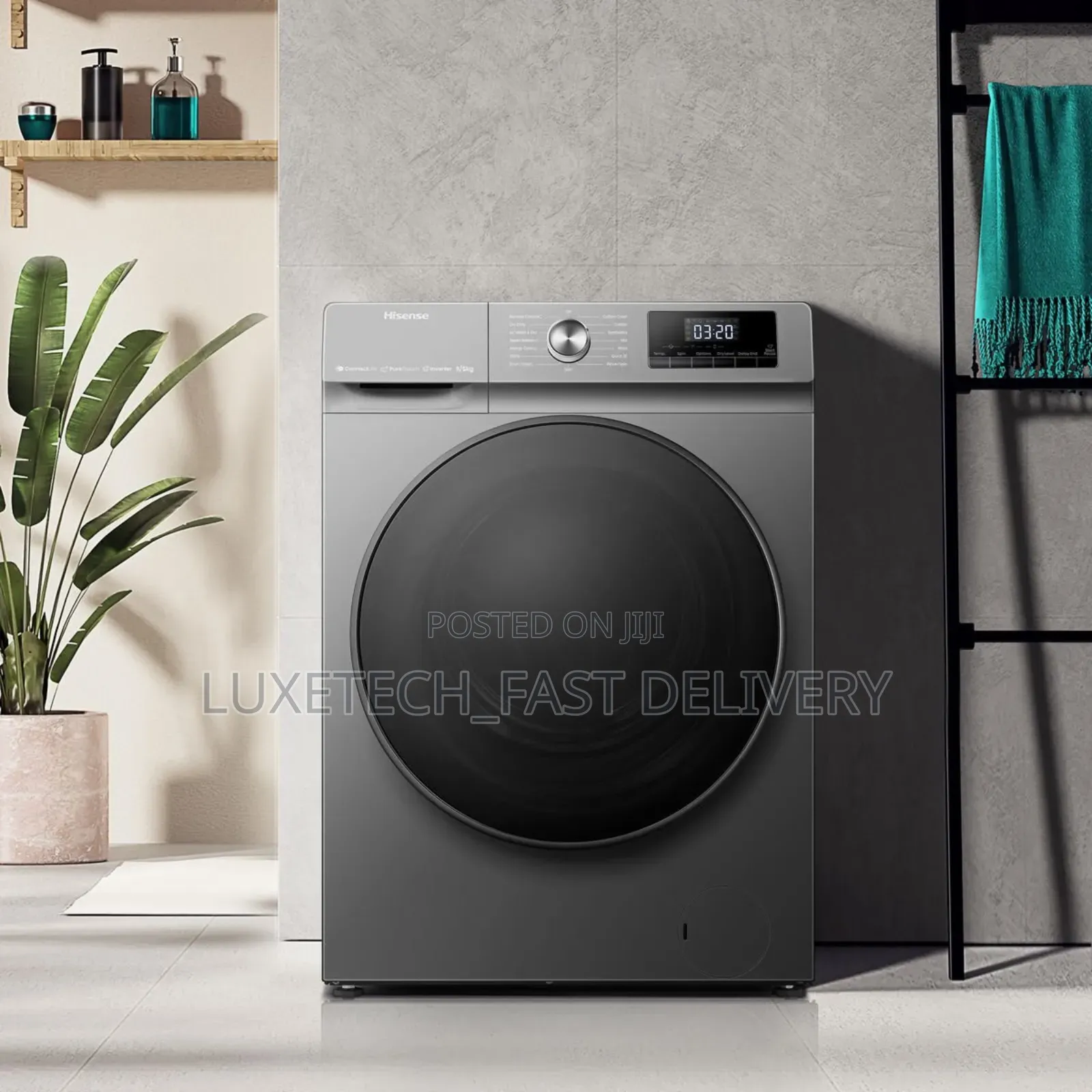 Hisense 8kg Digital Washing Machine Wash and Dry