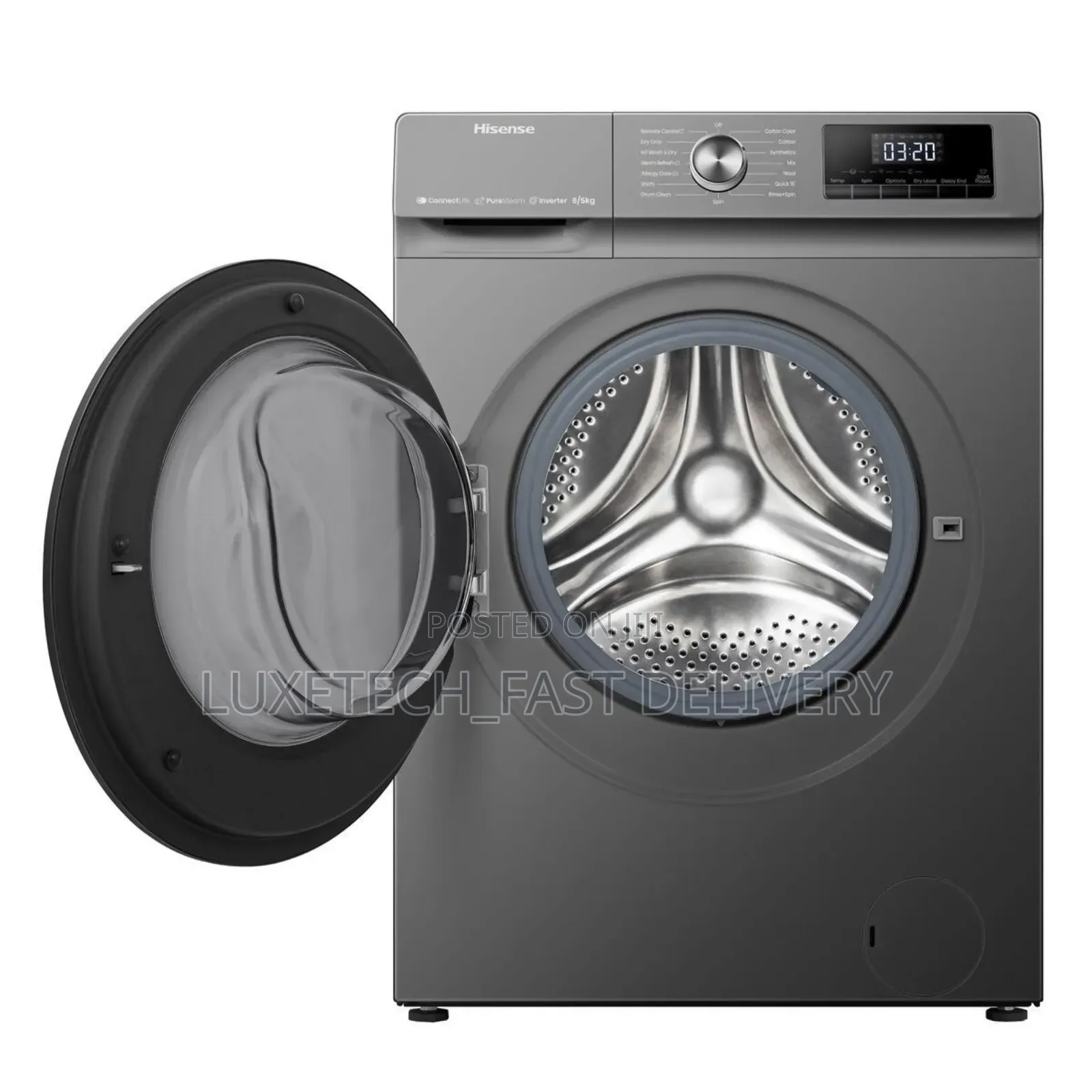 Hisense 8kg Digital Washing Machine Wash and Dry
