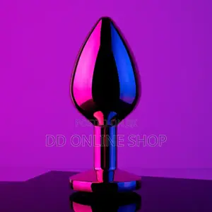 Silver Metal Butt Plug
