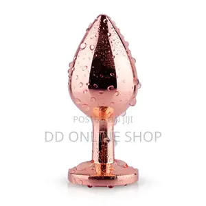 Silver Metal Butt Plug