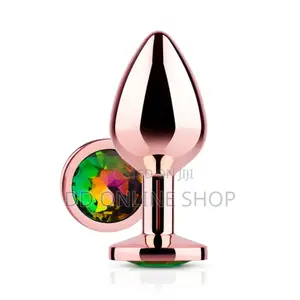 Silver Metal Butt Plug