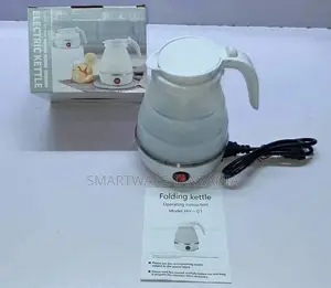 Collapsible Kettle Travel Water Boiler Camping, Foldable