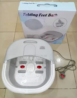 Foot Spa Bath Massager With Heat, Bubbles, Pedicure Foot Spa