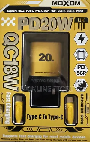 Maxom Mobile Phones Fast Charger