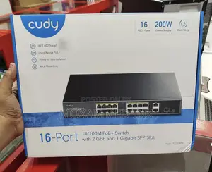 Cudy 16-Port Poe Switch - 16 Poe + Ports, - 200W Power