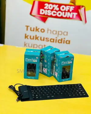 Foldable Flexible 85 Keys USB Wired Rollup Silicone Keyboard
