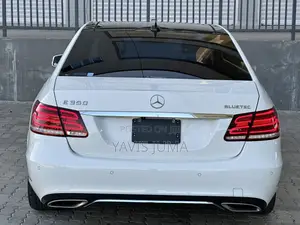Mercedes-Benz E350 2014 White