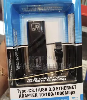 Type-C3.1/Usb 3.0 ETHERNET ADAPTER 10/100/1000mbps the Tye