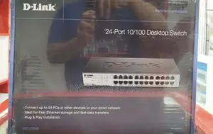 D Link 24-Port 10/100 Desktop Switch