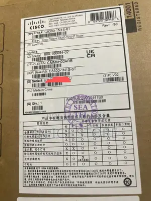 Cisco C8300-1n1s-6t V01 1ru Router