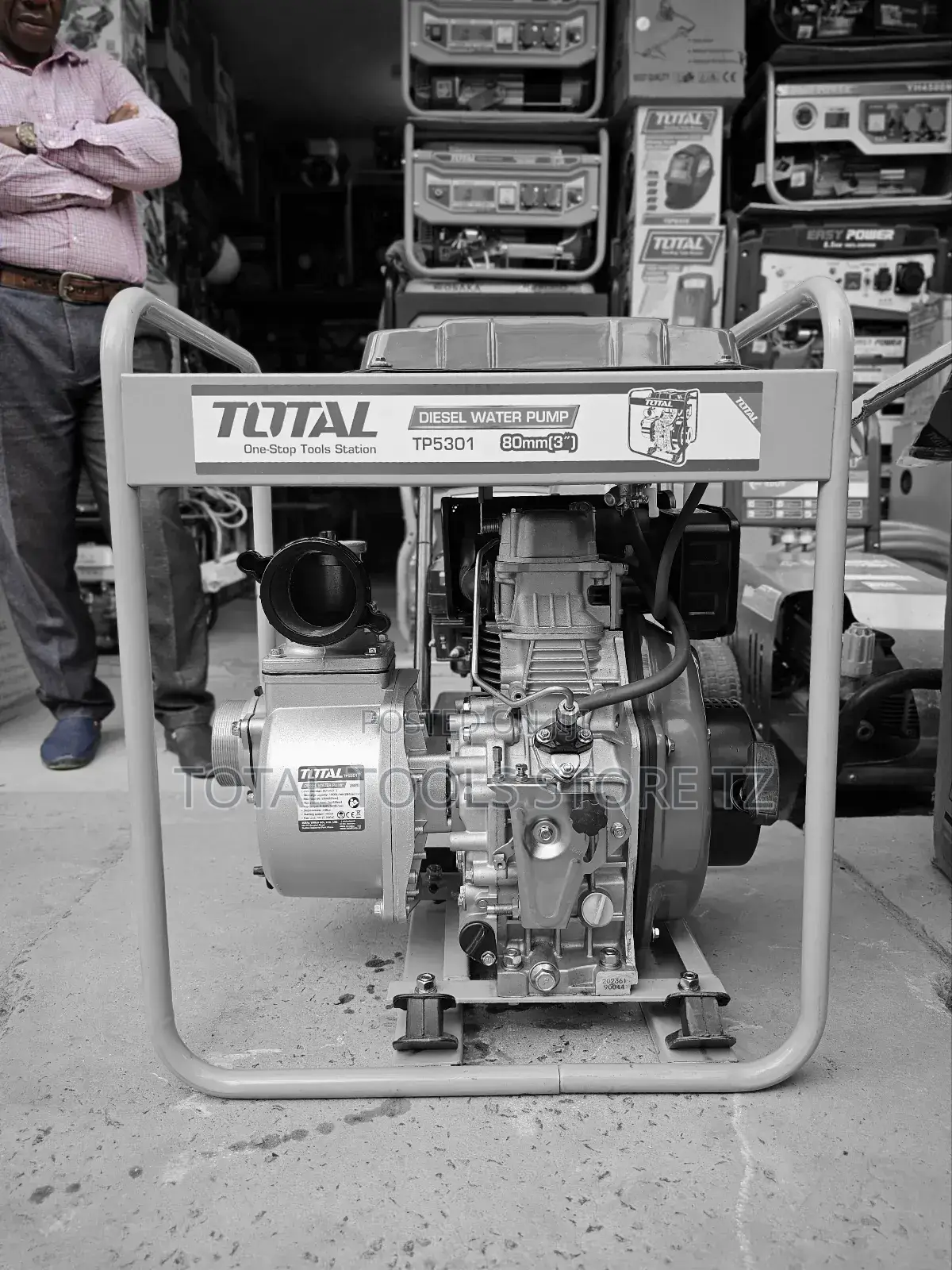 Total Diesel Water Pump 3"