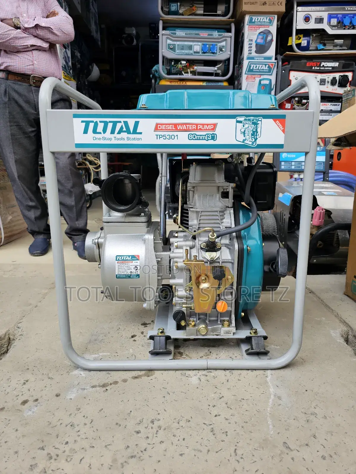 Total Diesel Water Pump 3"