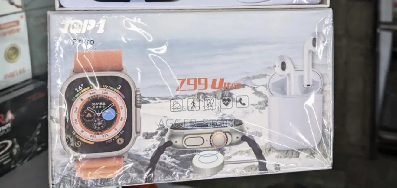 Z99 Ultra Smartwatch (Free Airpods)
