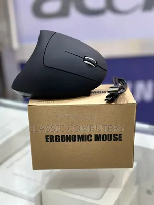 Ergonomic Silent Rechargeable Wireless Mouse (Right Hand)