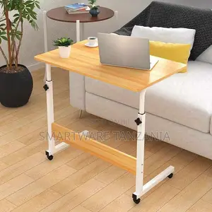 Portable Height Adjustable Laptop Table TV Tray Desk Overbed