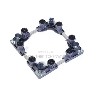 Fridge and Washing Machine Stand(4wheels + 8feet)46-66cm