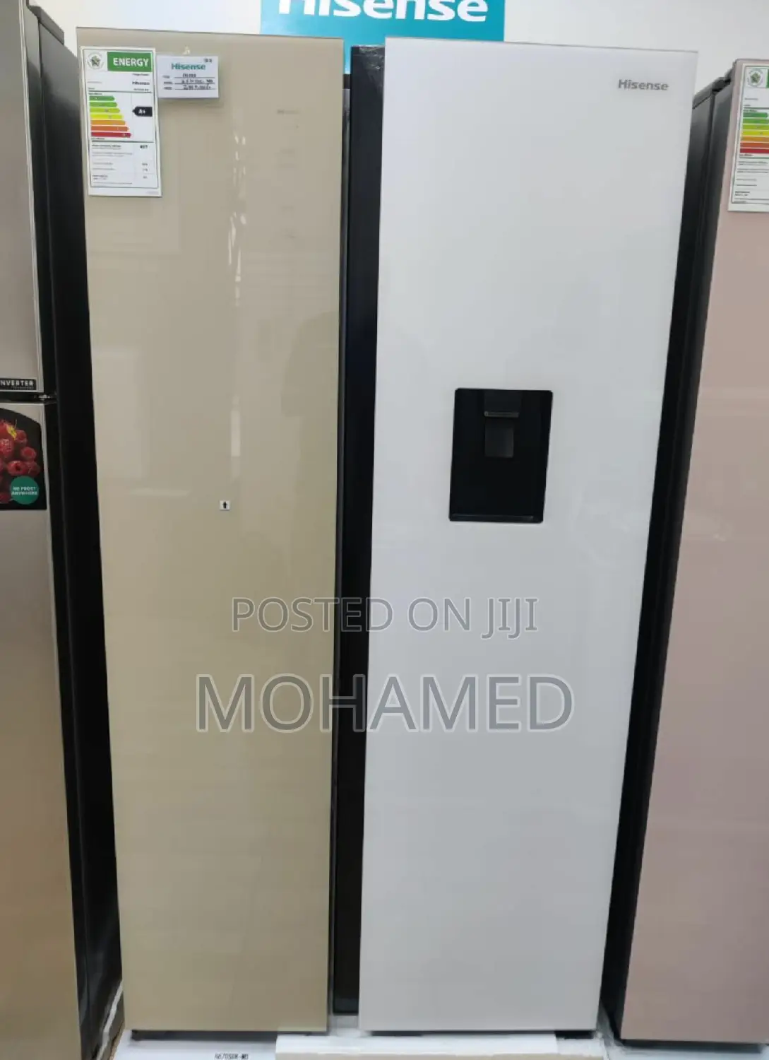 Hisense Side by Side Fridge/Friji 508L