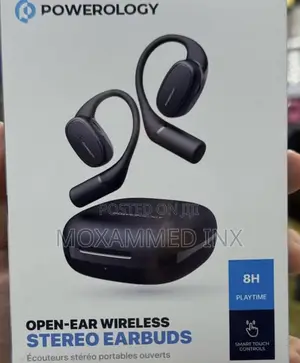 Powerology Open-Ear Wireless Stereo Earbuds