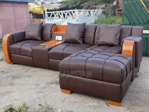 L_shape Sofa Set Leather