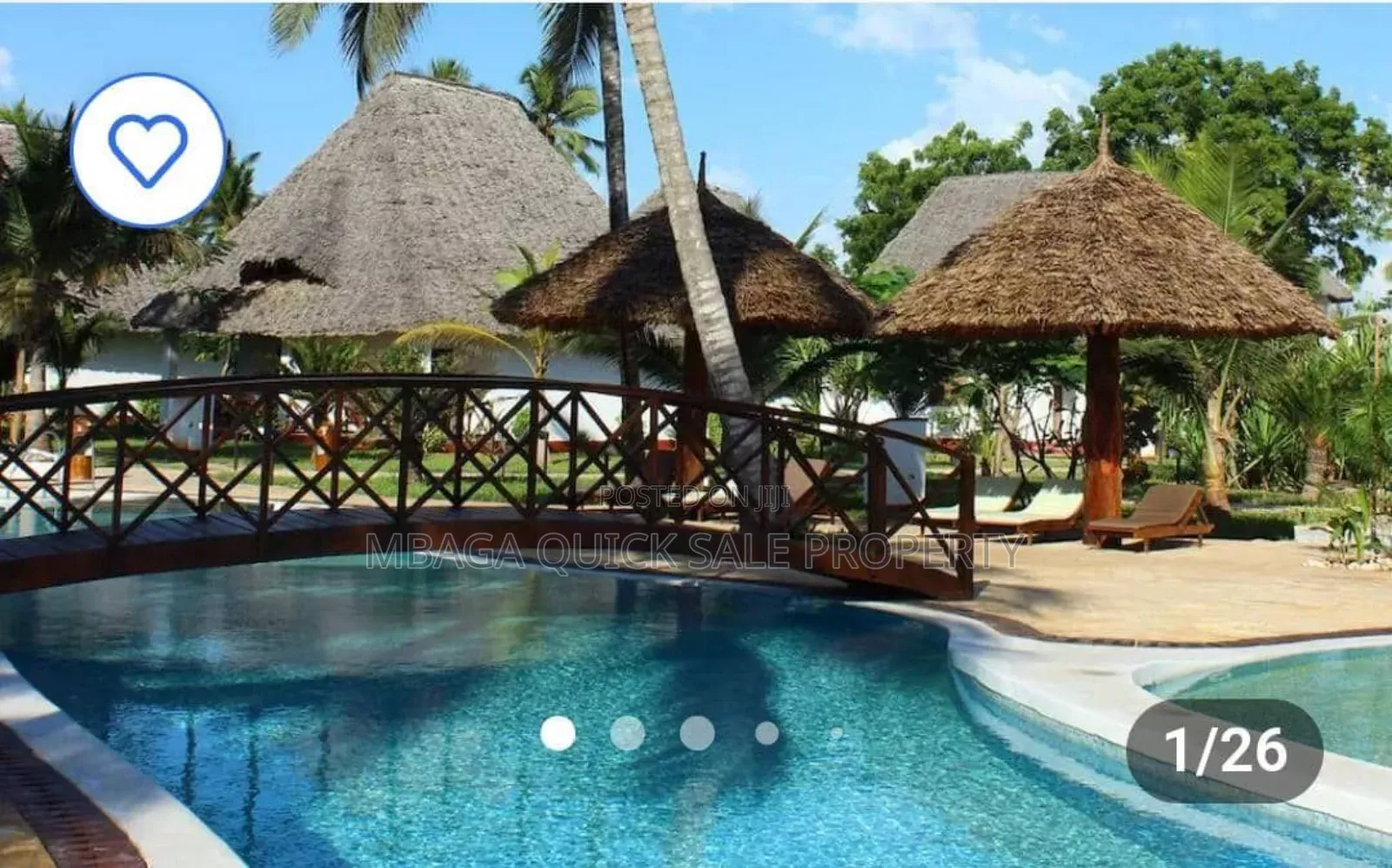 Beach Hotel for Sale at Zanzibar