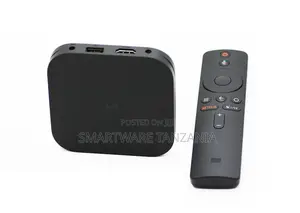 Xiaomi Mi Box S With Google Assistant Remote Streaming Media