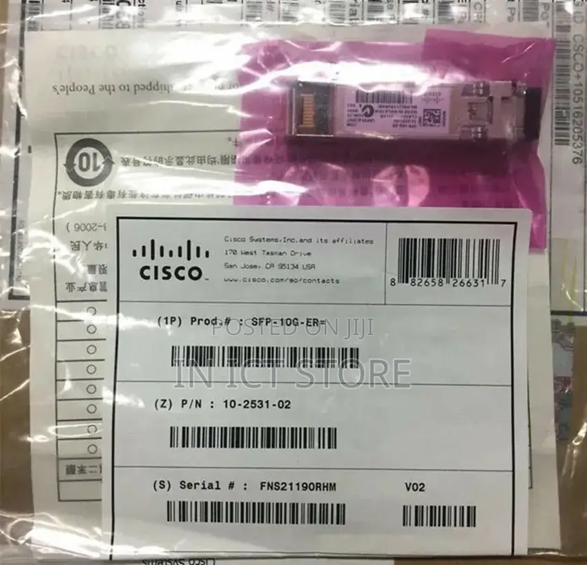 Cisco SFP-10g-Er 10gbase-Er 1550nm 40km