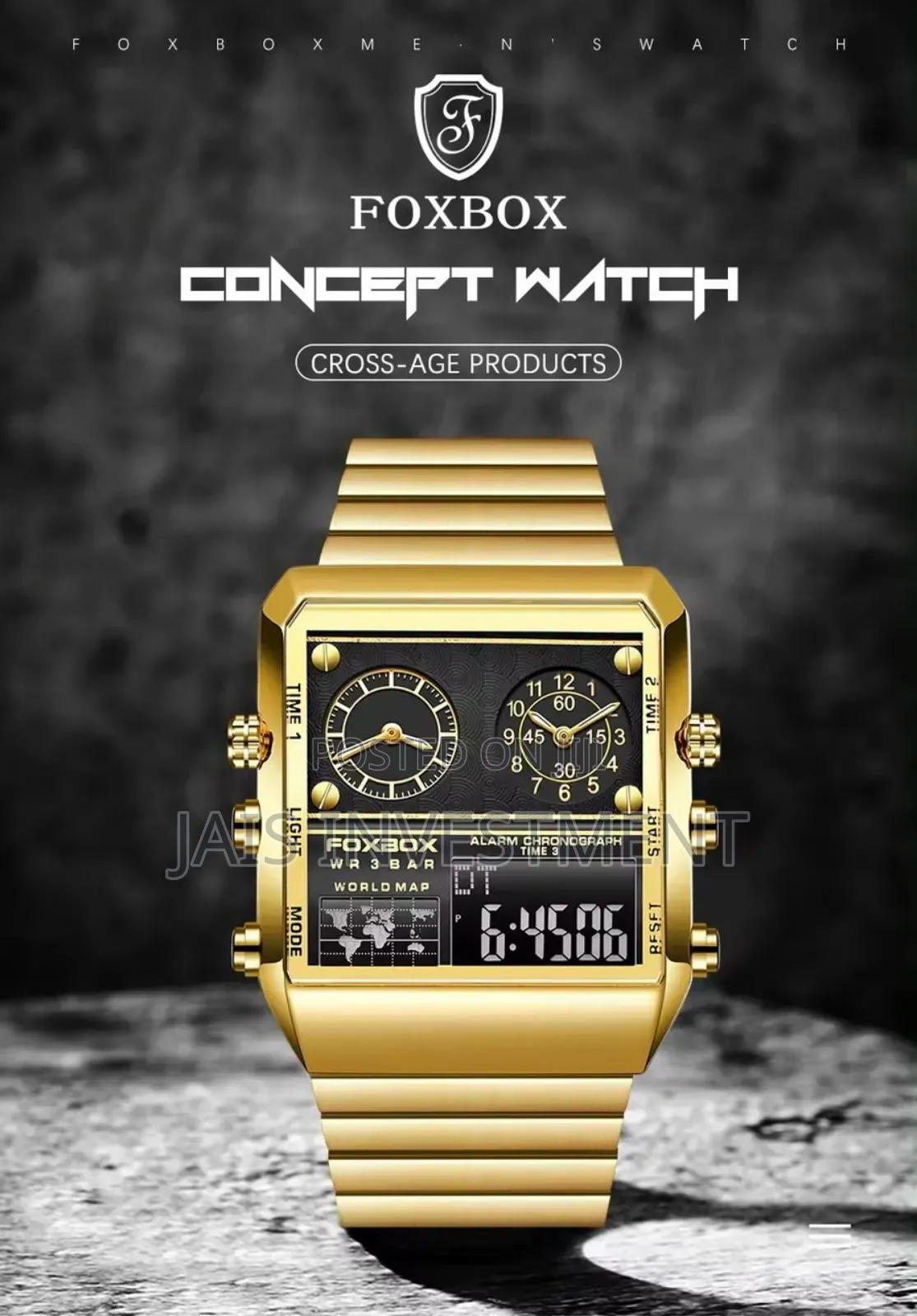 Fox Box Watch