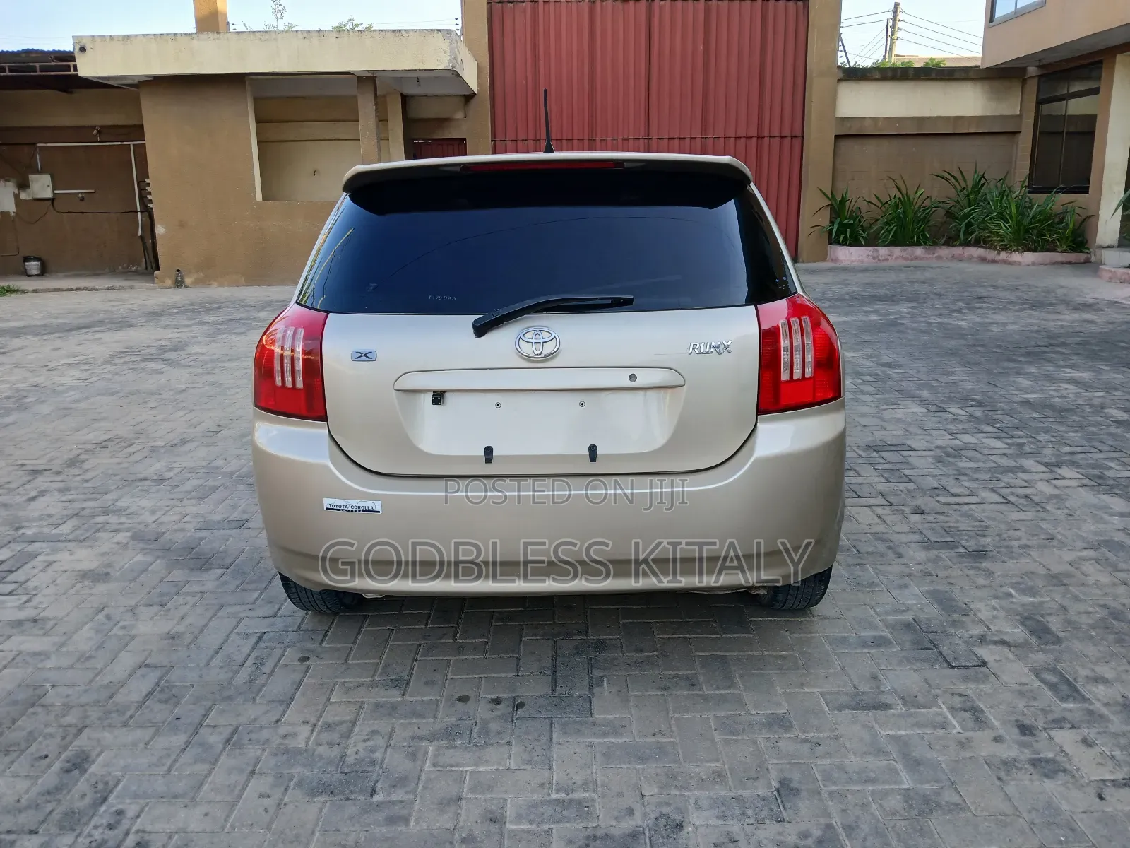 Toyota Corolla RunX 1.5 X AWD 2004 Gold