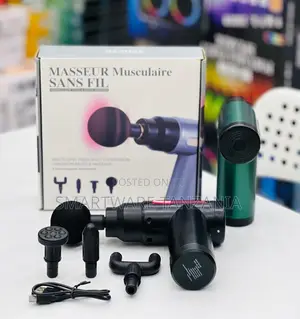 Massage Gun With Heat Cold Therapy Electric Back Massage