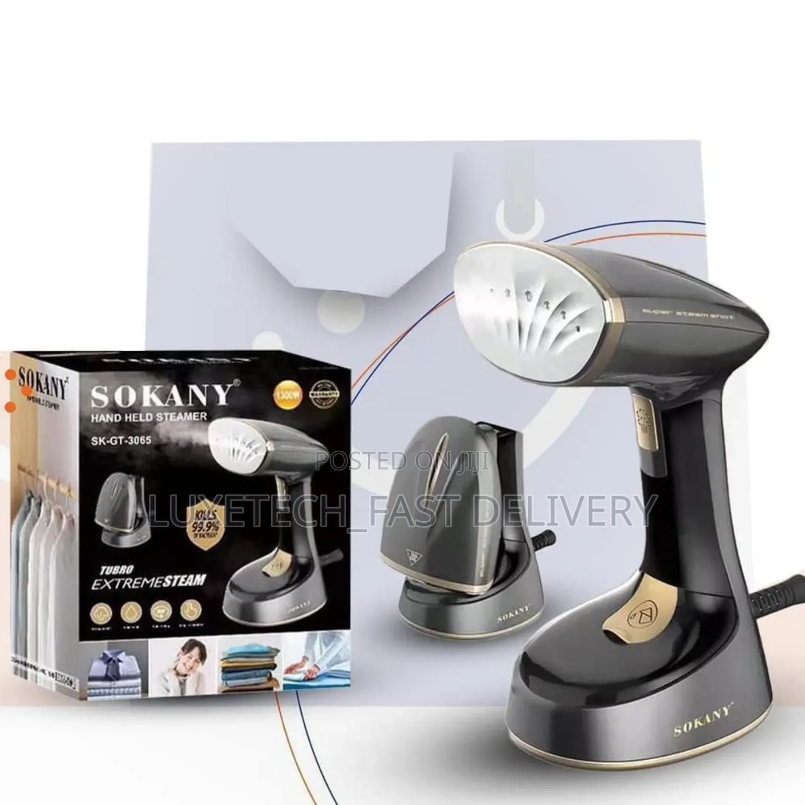 Sokany Sk-Gt-3065 Hand Held Steamer 120ml Water Tank