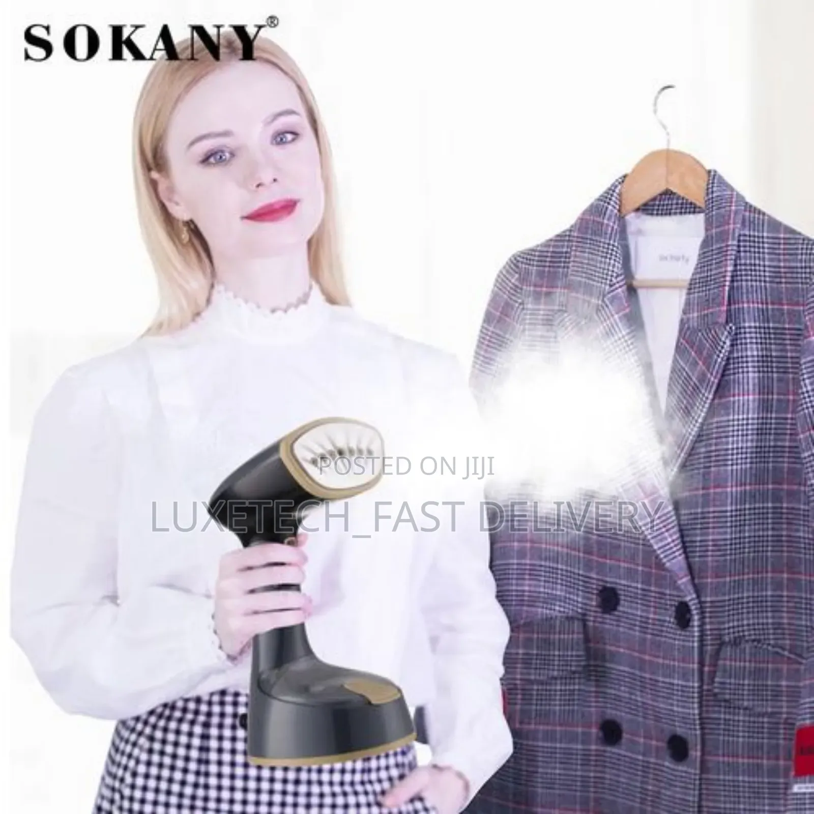 Sokany Portable Handheld Steamer 120ml Tank 1470w Sk-Gt-3065