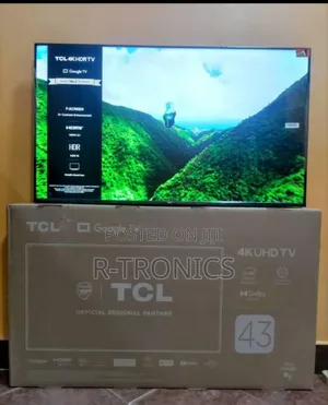 TCL 43" Class 4-Series Uhd HDR Led Smart Android Tv