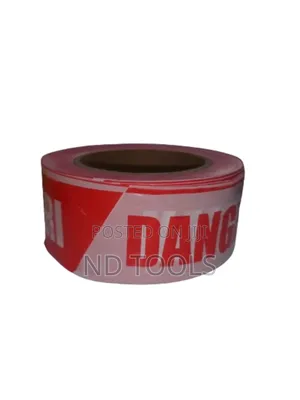 Hatari Danger Tape – Safety Warning Barrier Roll 3"