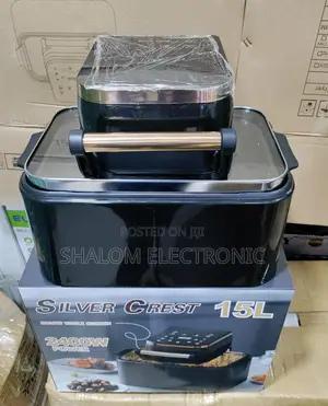 Silver Crest Airfryer. Inachoma Na Inapasha