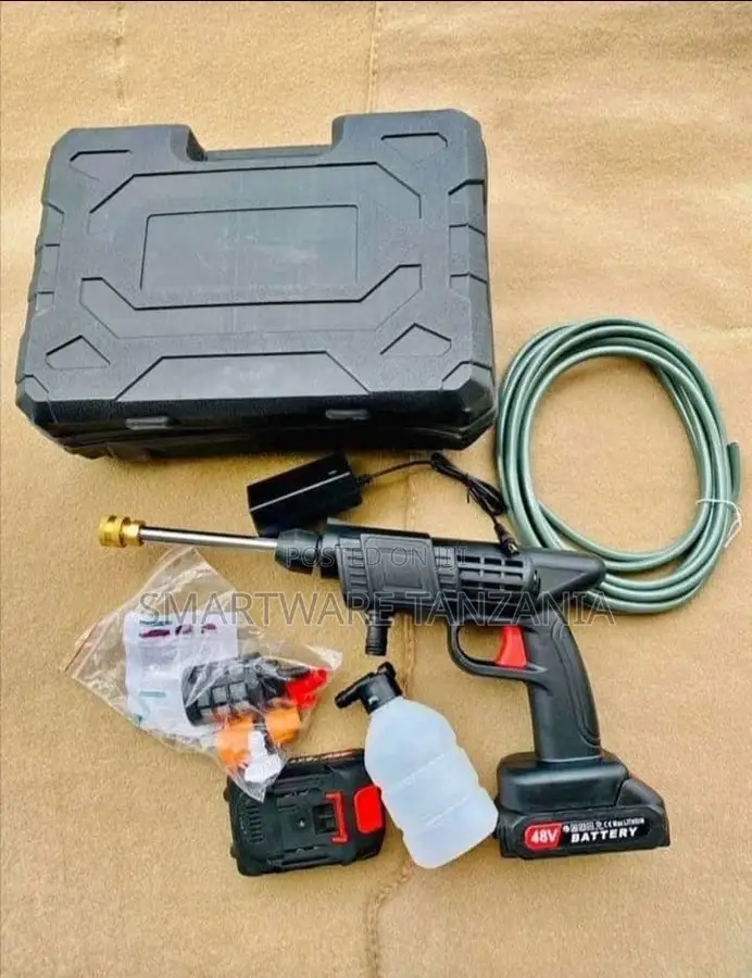 Cordless Car High Pressure Washer Jet Water Wash Cleaner Gun