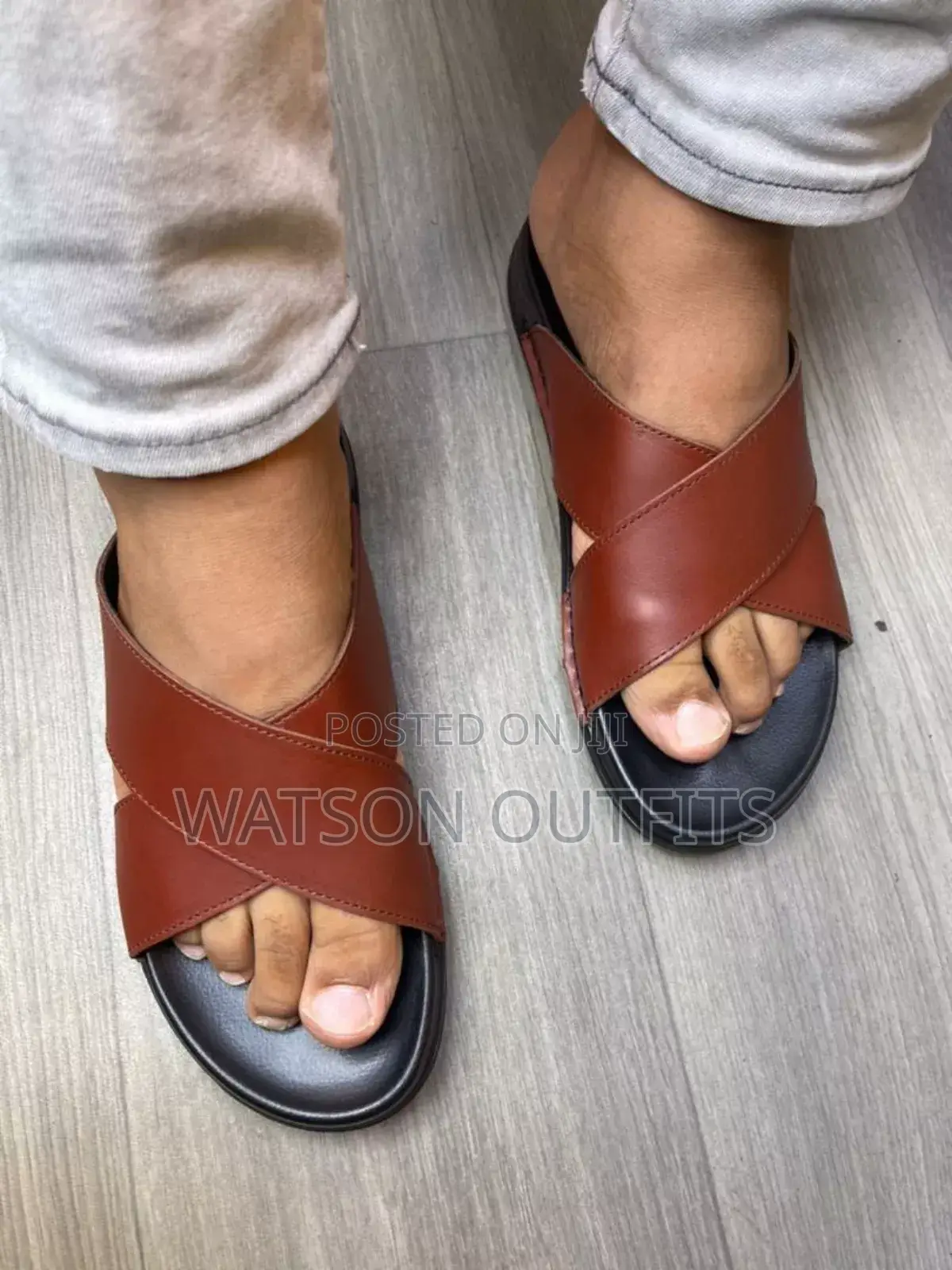 Men's Leather Sandals