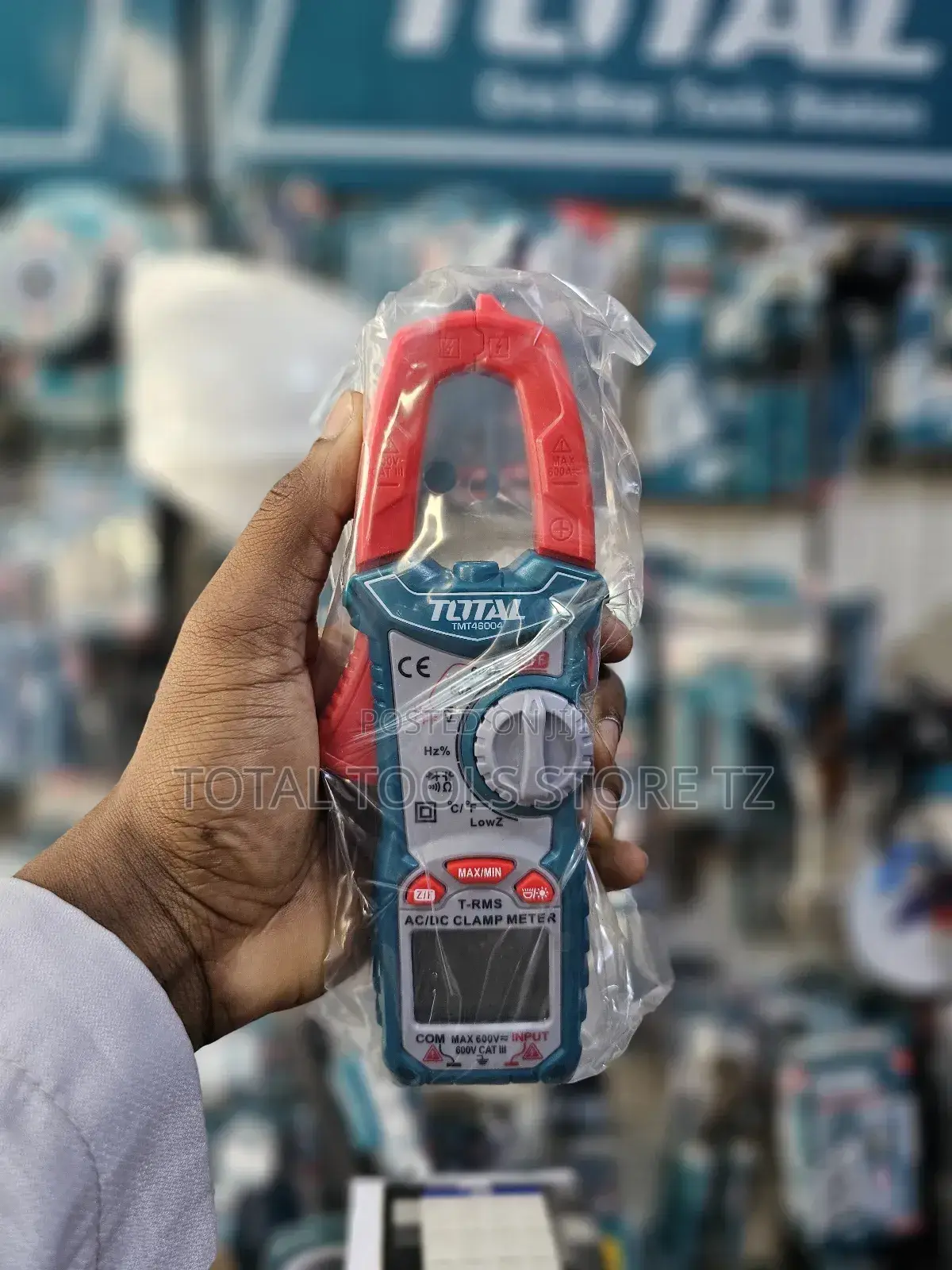 Total Ac/Dc Clamp Metre 600v