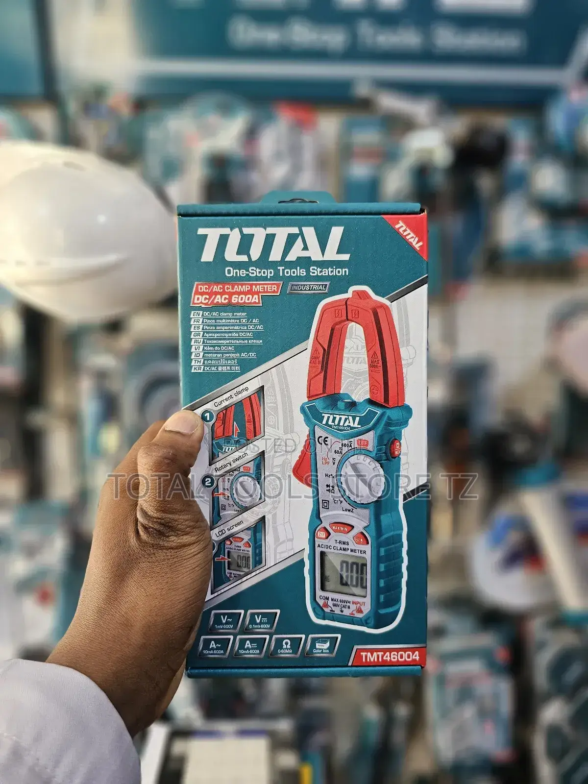 Total Ac/Dc Clamp Metre 600v