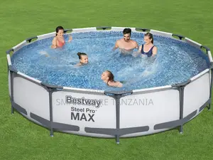Bestway In Prism Frame Round Above Ground Swimming Pool