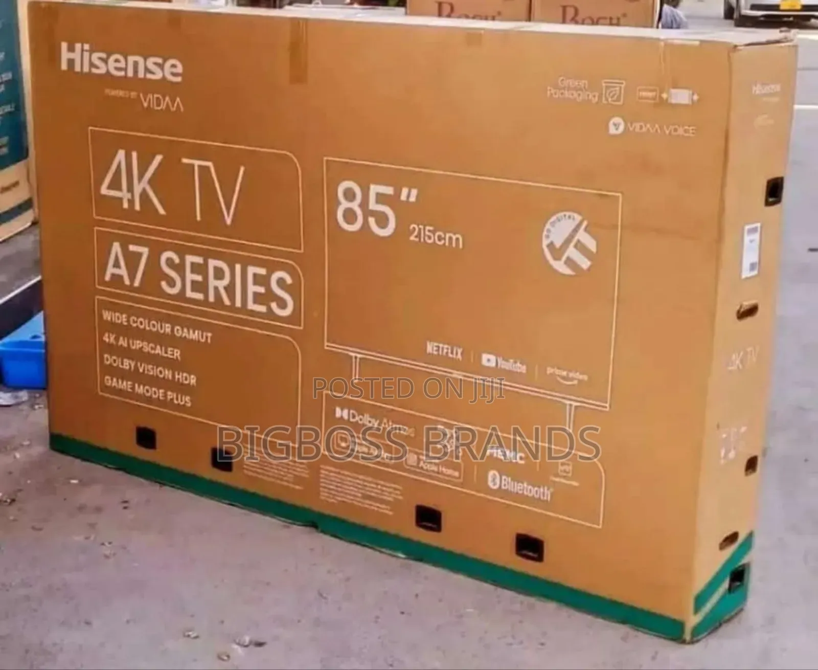 Hisense 85 Inches A7 Series Smart 