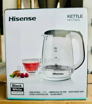 Hisense Electric Glass Kettle 1.7L