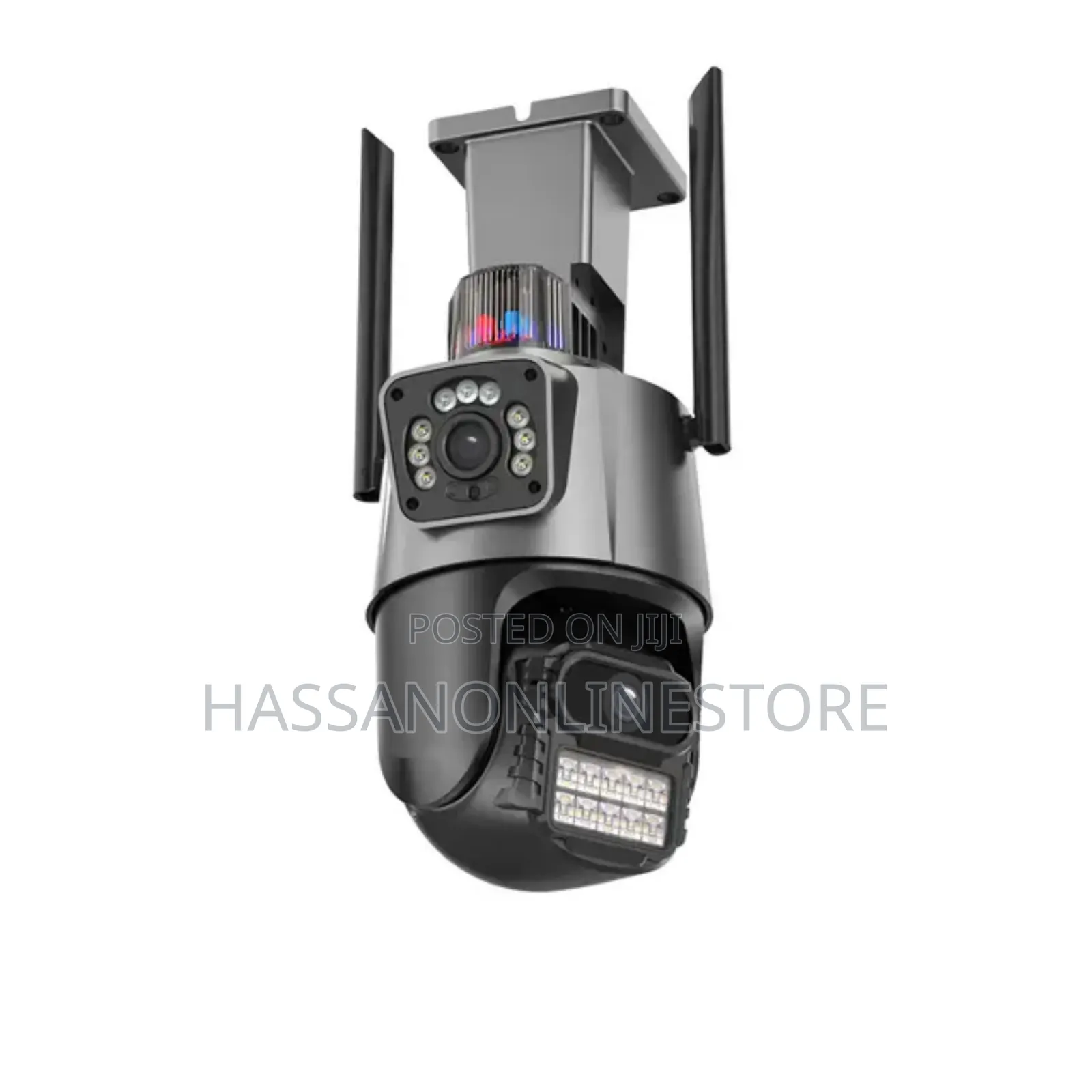 Dual Screen Dome PTZ Wifi Camera Dual Lens IR Color