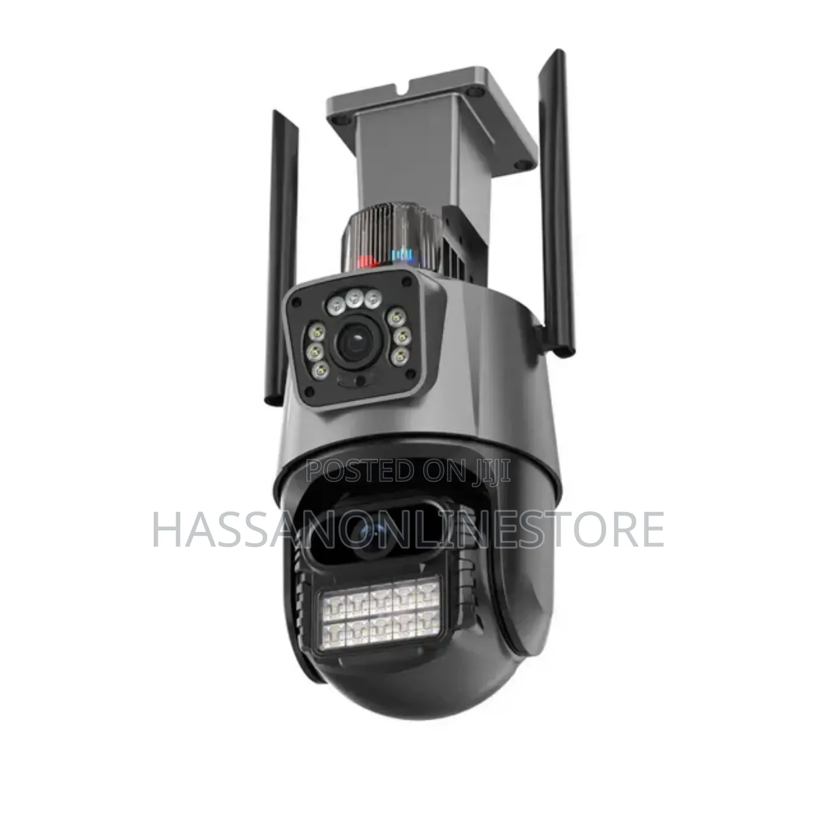 Dual Screen Dome PTZ Wifi Camera Dual Lens IR Color