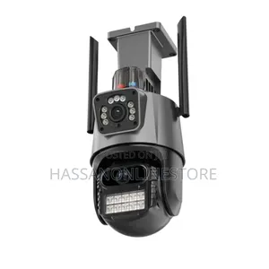 Dual Screen Dome PTZ Wifi Camera Dual Lens IR Color
