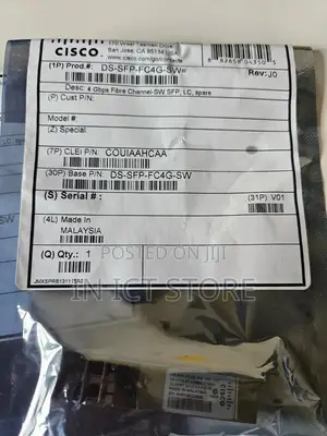 Cisco Ds-SFP-Fc4g-Sw= - 4 GBPS Fibre Channel-Sw SFP LC