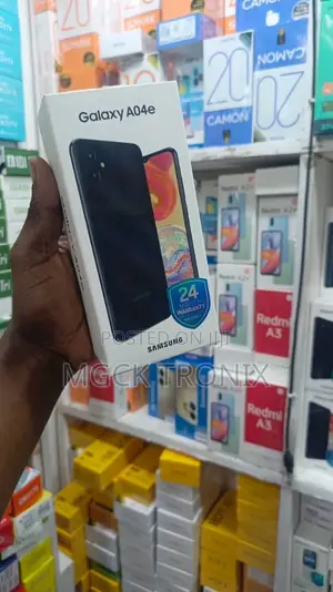 New Samsung Galaxy A04e 128 GB Black