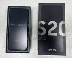 New Samsung Galaxy S20 128 GB Black