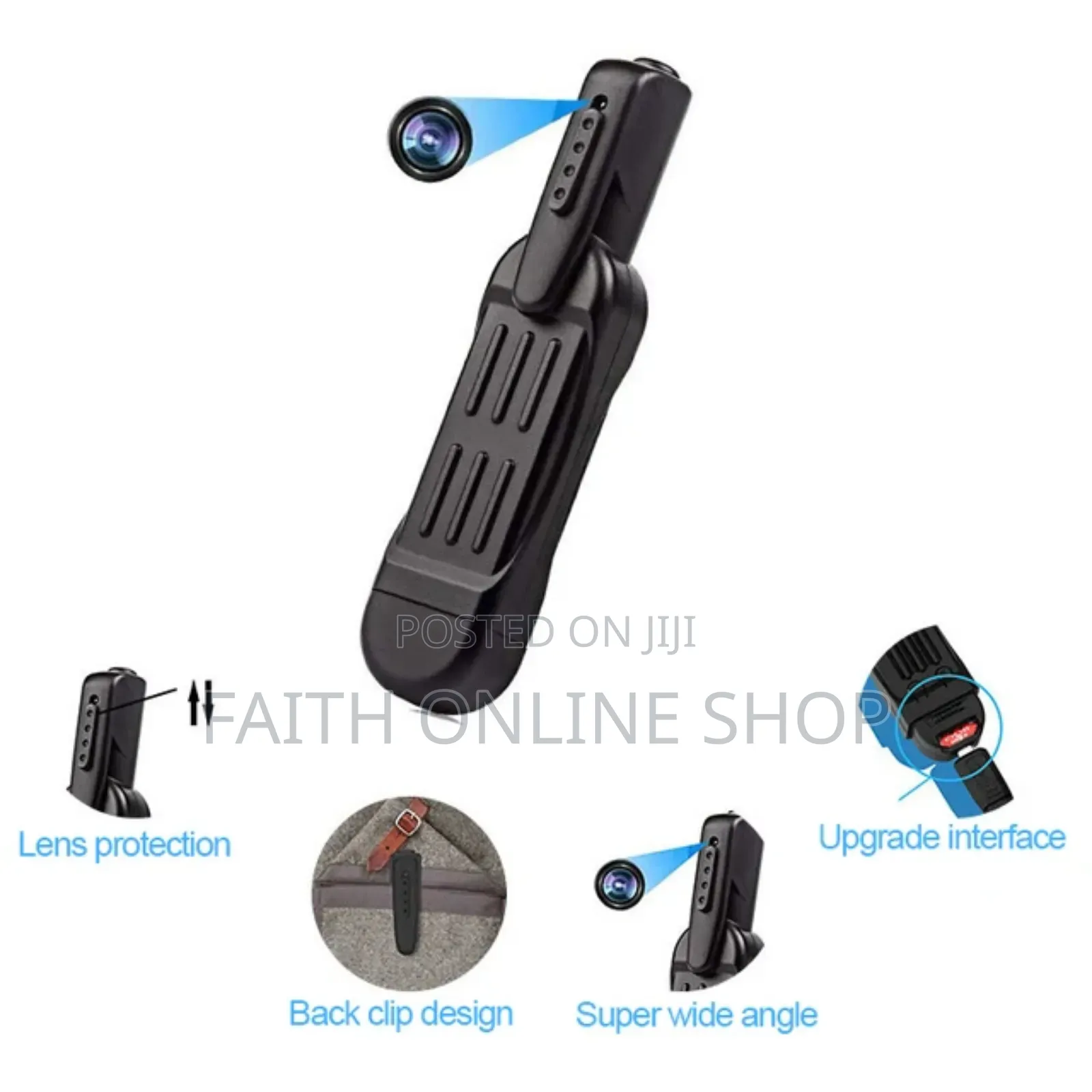 T189 Mini Camera HD 1080P Wearable Body Small DV Camcorder