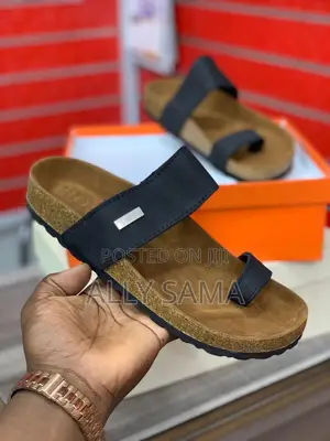 Open Shoes Boss Material Leather